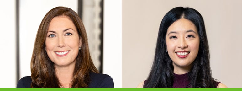 Caroline Zalka and Jessie Chiang