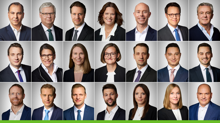 Britta Grauke, Sebastian Pauls, Kamyar Abrar, Ingo Brinker, Susanne Decker, Matthias Eiden, Tobias Geerling, Barbara Jagersberger, Christian Tappeiner, Steffen Giolda, Gero Pogrzeba, Julia Schöfer, Carina Sohn, Jan Danelzik, Cornelia Kirchbach-Lecht, Maximilian Kuchernig, Kevin Mägerle, Josef Matoussi, Manuel Schmutzler and Alexander Reich