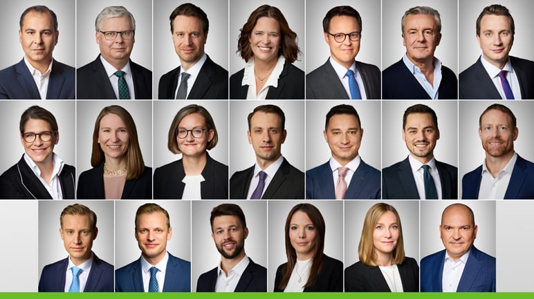 Britta Grauke, Sebastian Pauls, Kamyar Abrar, Ingo Brinker, Susanne Decker, Matthias Eiden, Tobias Geerling, Barbara Jagersberger, Christian Tappeiner, Steffen Giolda, Gero Pogrzeba, Julia Schöfer, Carina Sohn, Jan Danelzik, Cornelia Kirchbach-Lecht, Maximilian Kuchernig, Kevin Mägerle, Josef Matoussi, Manuel Schmutzler and Alexander Reich
