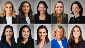 Ronit Berkovich, Chantale Fiebig, Lyuba Goltser, Brianne Kucerik, Courtney Marcus, Ramona Nee, Charan Sandhu, Stephanie Srulowitz, Diane Sullivan and Caroline Zalka