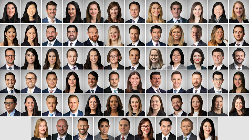 Headshots of Weil's Rising Stars