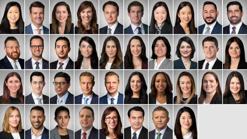 Headshots of Weil's Rising Stars