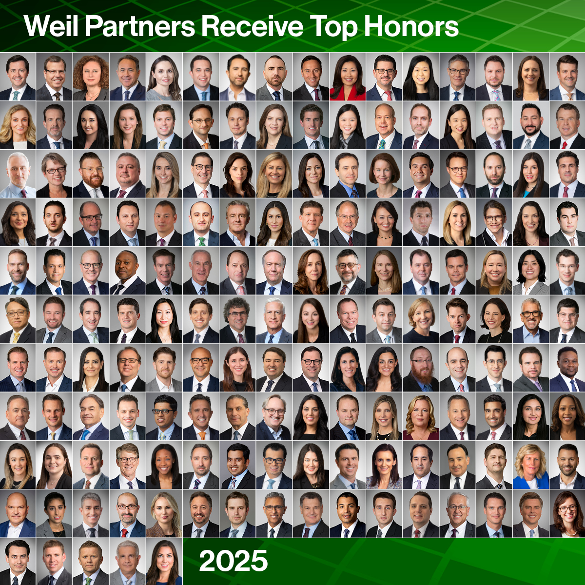 Weil Partners Receive Top Honors in 2025