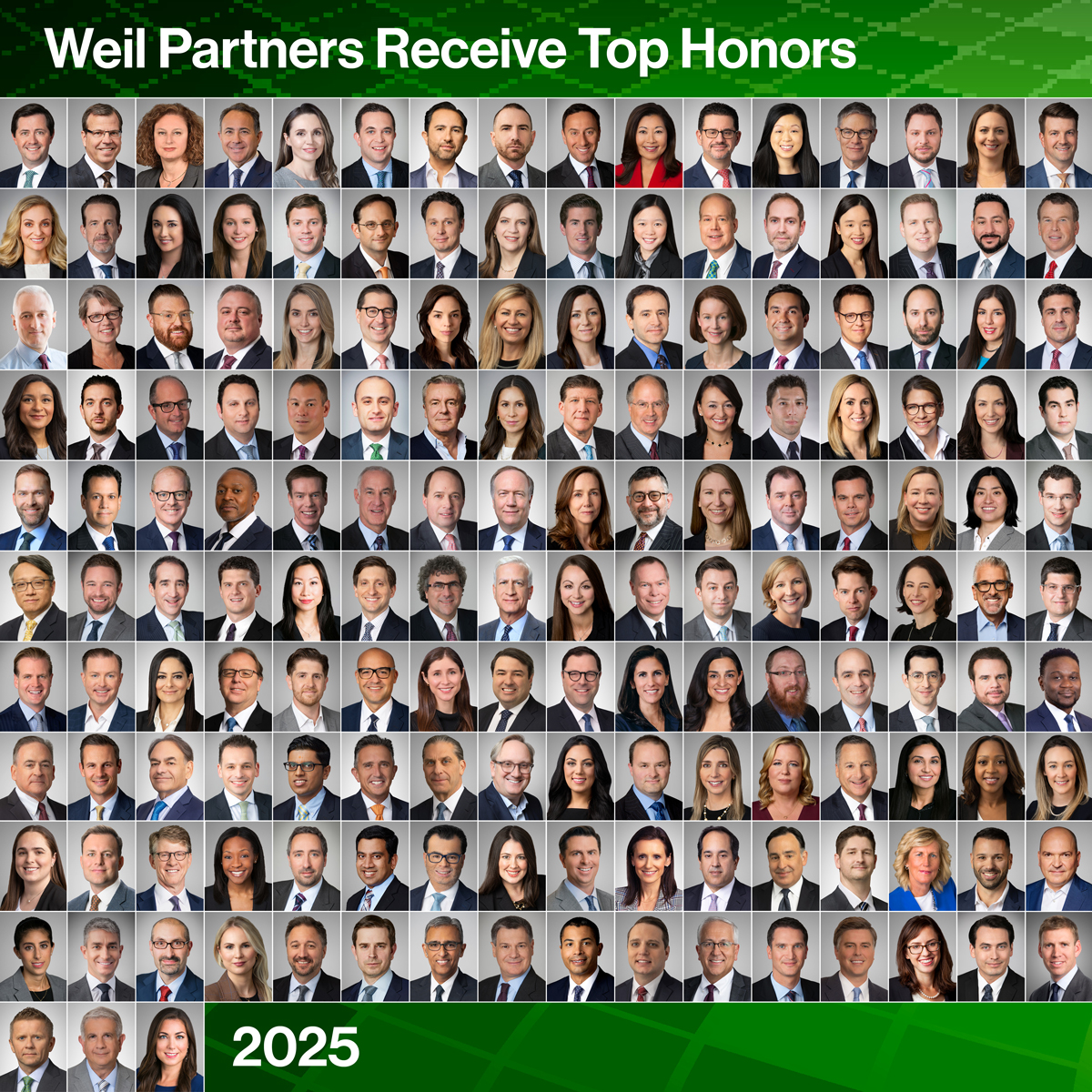 Weil Partners Receive Top Honors in 2025