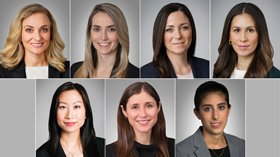 Ronit Berkovich, Mariel Cruz, Kelly DiBlasi, Andriana Georgallas, Jessica Liou, Stephani Morrison and Lauren Tauro