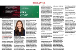 Caroline Zalka Featured in Q&A with The Lawyer Following Selection as 2026 North America Securities Lawyer of the Year Caroline Zalka Featured in Q&A with The Lawyer Following Selection as 2026 North America Securities Lawyer of the Year