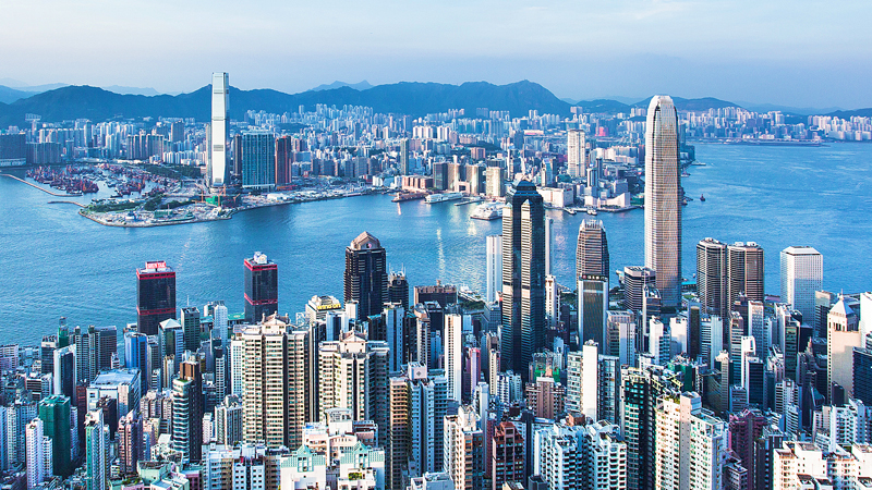 Hong Kong skyline