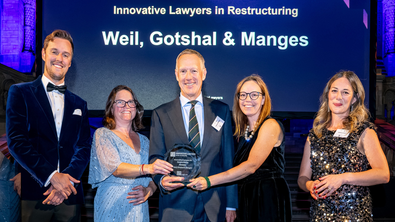Weil’s Groundbreaking Stapled Exchange Wins at FT Innovative Lawyers Europe 2026