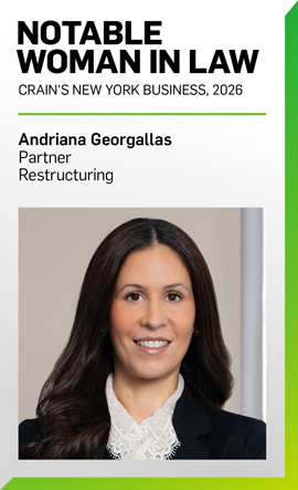 Andriana Georgallas, Partner, Restructuring