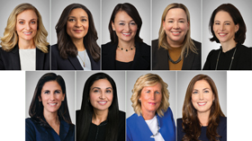 Ronit Berkovich, Chantale Fiebig, Lyuba Goltser, Brianne Kucerik, Courtney Marcus, Ramona Nee, Charan Sandhu, Stephanie Srulowitz, Diane Sullivan and Caroline Zalka
