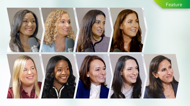 Images of Weil women partners featured in LEADERS podcast