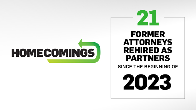21 former attorneys rehired as partners