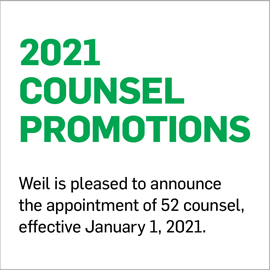 2021 Counsel Promotions