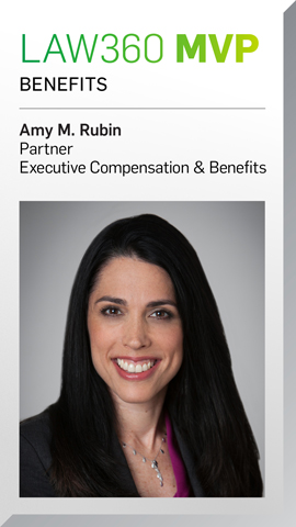 Amy Rubin Named Law360 MVP Amy Rubin Named Law360 MVP