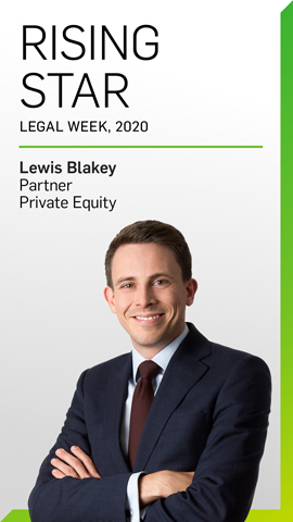 London Partner Lewis Blakey Named Rising Star London Partner Lewis Blakey Named Rising Star