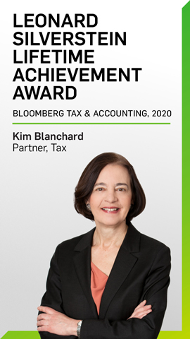 Kim Blanchard Receives Leonard Silverstein Lifetime Achievement Award Kim Blanchard Receives Leonard Silverstein Lifetime Achievement Award