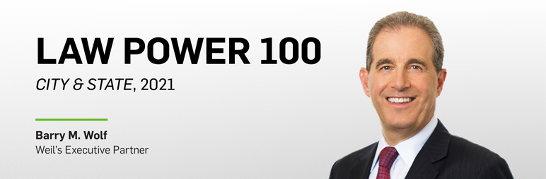 Barry Wolf, Law Power 100