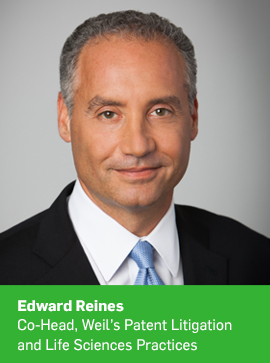 Edward Reines Co-Head Patent Litigation and Life Sciences Practices