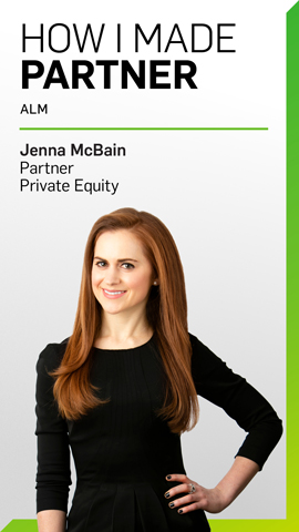 Jenna McBain, Partner, Private Equity