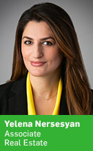 Yelena Nerseyan, Real Estate Associate