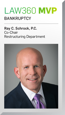 Ray Schrock, Law360 MVP Ray Schrock, Law360 MVP