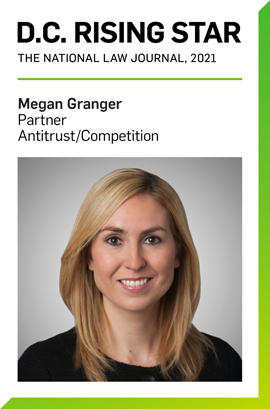 Megan Granger Named 2021 D.C. Rising Star by The National Law Journal 