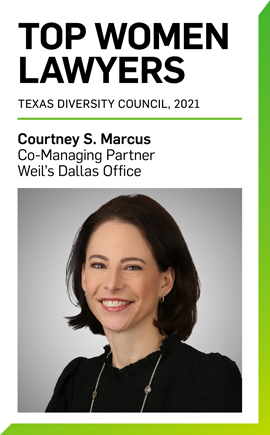 Courtney Marcus Named Top Woman Lawyer by Texas Diversity Council 