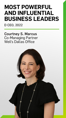 Courtney Marcus Recognized as Among D CEO’s Most Powerful and Influential Business Leaders for 2022