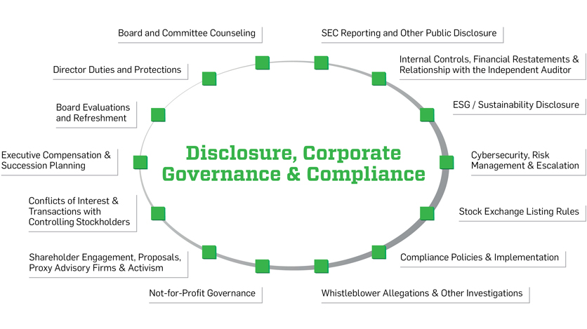 Complex Disclosure, Governance and Compliance Matters