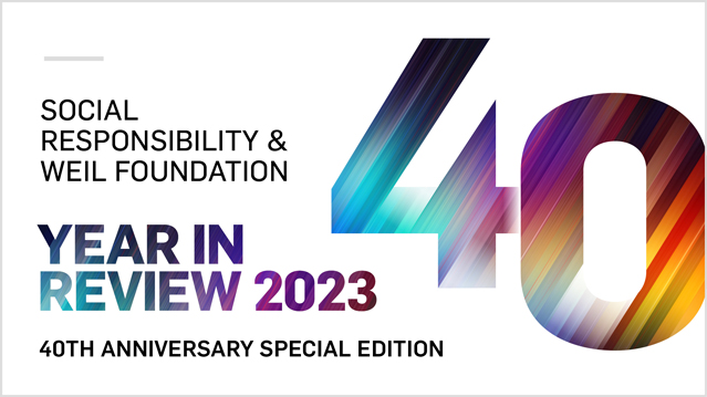 Social Responsibility & Weil Foundation Year in Review 2023